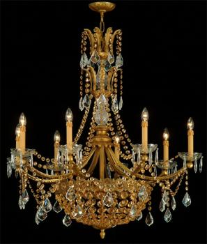 Crystal chandelier - Chandelier  Old París