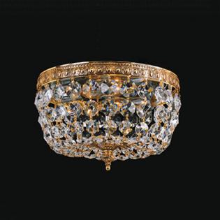 Kristall-Kronleuchter - Französisch Gold-Kronleuchter mit Asfour Crystal-