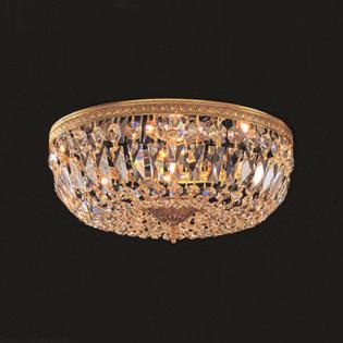 Kristall-Kronleuchter - Französisch Gold-Kronleuchter mit Asfour Crystal