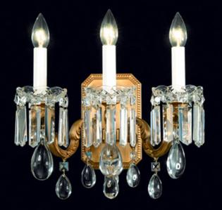 Crystal wallsconce - Old Paris Chandelier-Full Leaded Crystal