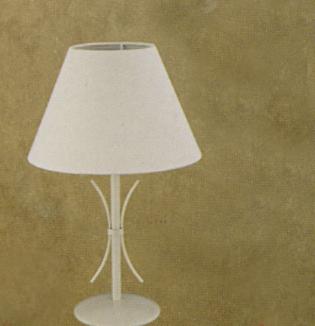 Wrought Iron Chandelier - Chandelier cream or brown