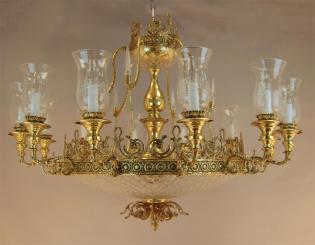 Lustre Cristal - FRENCH GOLD – HAND CUT GLASS