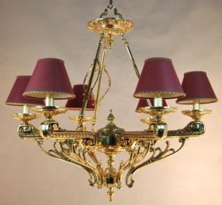 Lustre bronce - FRENCH GOLD