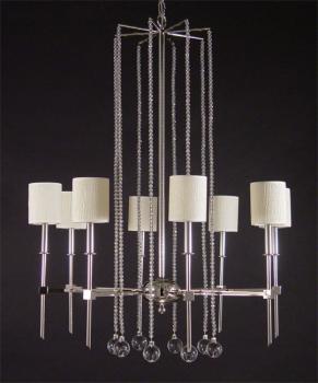 Lámpara de Cristal - Nickel, Full Leaded Cristal