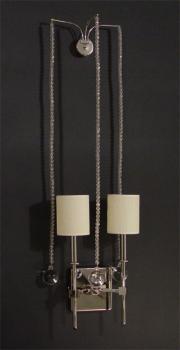 APLIQUE - Aplique Nickel - Full Leaded Crystal