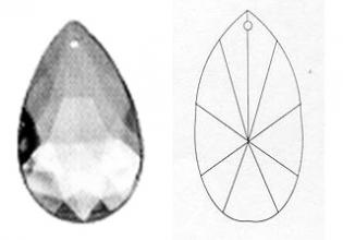  Almendro - Almendro Transparente - Full Leaded Crystal