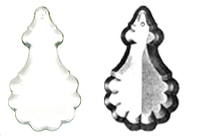 Baroque Pendaloque - Clear Crystal Baroque Pendaloque  - Full Leaded Crystal