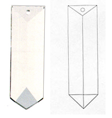 Prisma Rectangluar - Prisma Rectangular de Cristal - Full Leaded Crystal