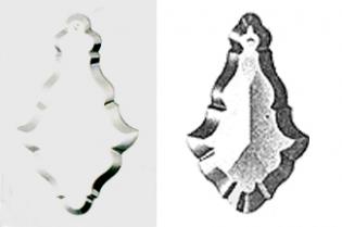  Colgante Versailles - Colgante Versailles Transparente - Full Leaded Crystal