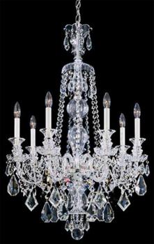 Lampara de Cristal tradicional - Lampara de niquel con cristal Asfour