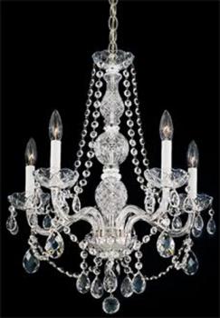 Lampara de Cristal tradicional - Lampara de niquel con cristal Asfour