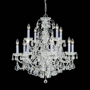 Lustres - Lustre Nickel - cristal Asfour