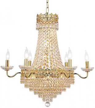 Luminaire cristal - Lustre or - cristal Asfour