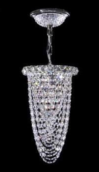 Lampara - Lampara de niquel con cristal Asfour