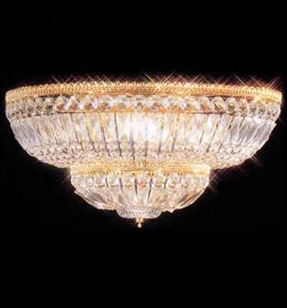 Crystal chandelier - Gold Chandelier -Asfour Crystal