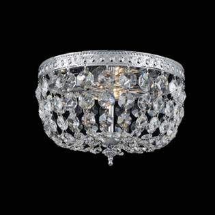 Lampara dormitorio - Lampara Old Silver Full Leaded Crystal