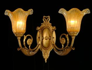Lampara de  cristal - Lampara Old París- cristal de Murano