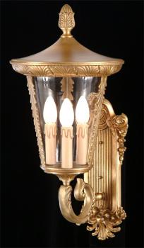 Aplique de cristal - Lampara Old París- cristal