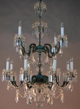 Lampadaire - Lampadaire- rustic green