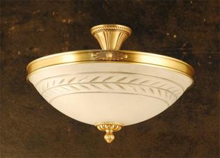 Lampara de latón y  vidrio -  ANTIQUE BRASS  VIDRIO TALLADO A MANO