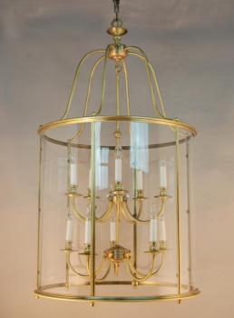 FAROL - ANTIQUE BRASS – CLEAR GLASS
