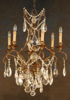 Lampara Versalles - RUST BROWN – MID CUT CRYSTAL