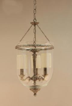 Lampara de cristal - ANTIQUE SILVER – GLASS AND SHADES