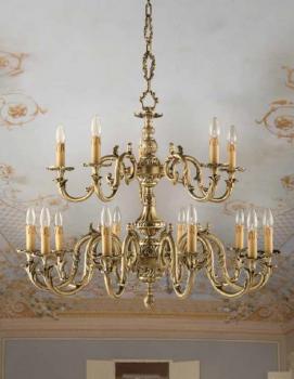 Lampara de bronce - ANTIQUE BRASS