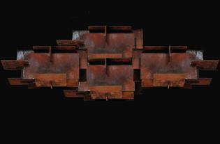 Lampara Moderna Plafon - CORTEN