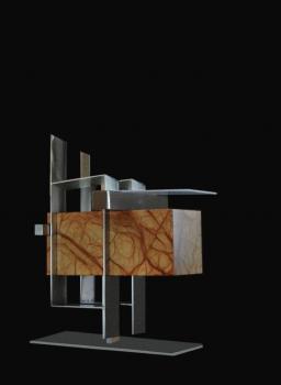 SOBREMESA MODERNA - CORTEN