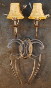 Aplique de pared - ANTIQUE BRONZE