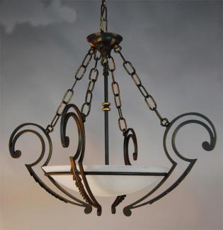 Lampara comedor - ANTIQUE BRONZE