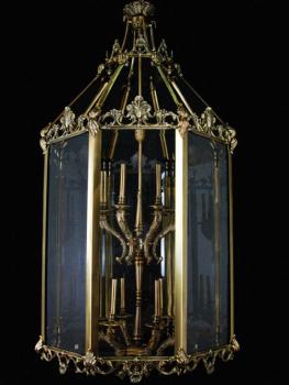Farol grande - Antique brass