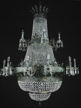 Large crystal lamp - 