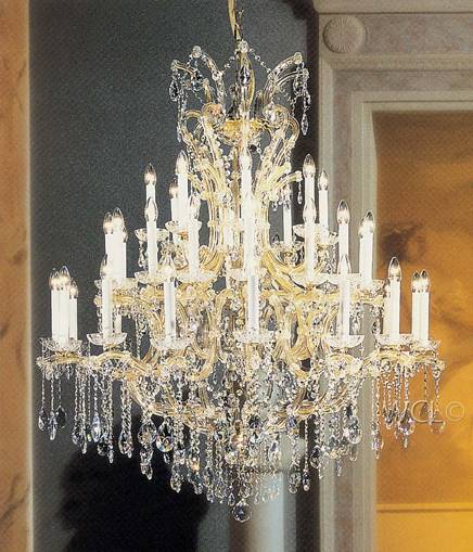 Maria Theresa Chandelier Gold Plated, Maria Theresa Chandelier Gold